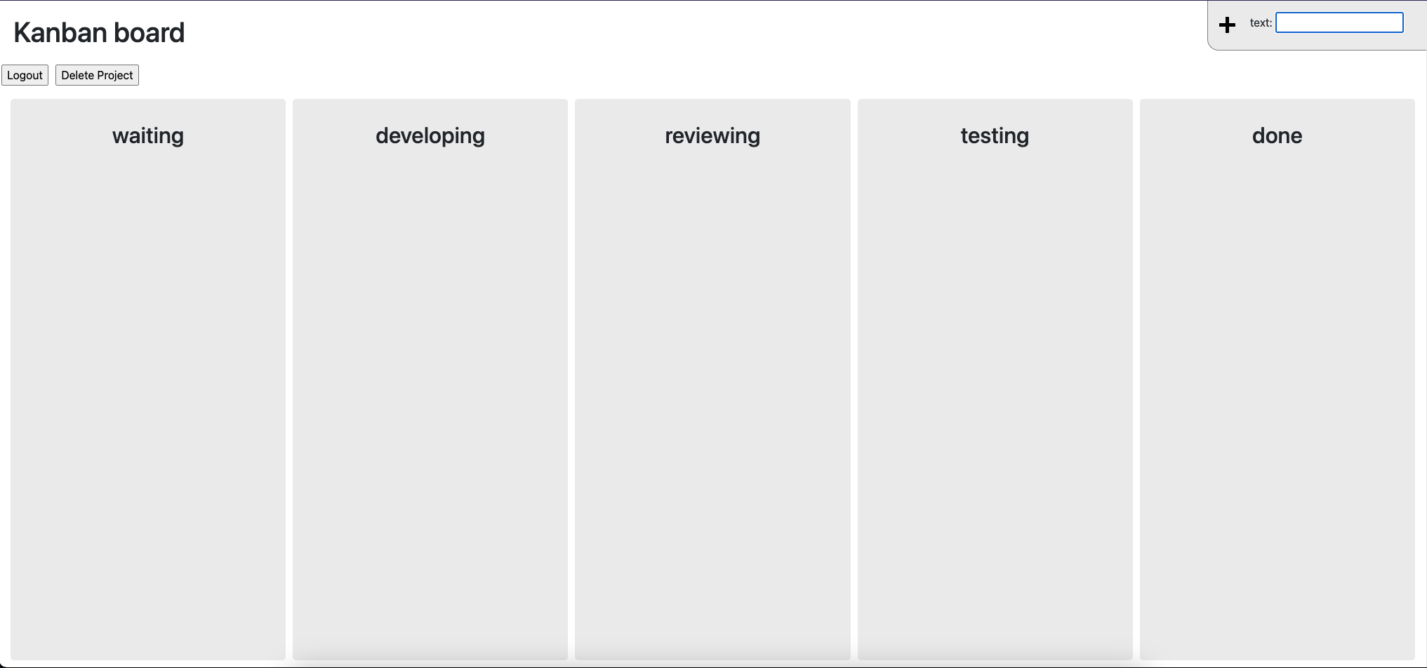 Kanban Board